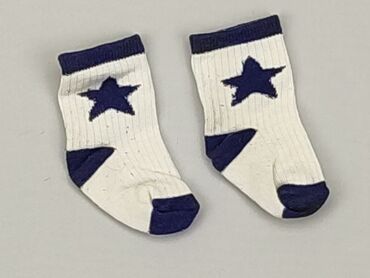 wysokie białe skarpety: Socks, 13–15, condition - Good