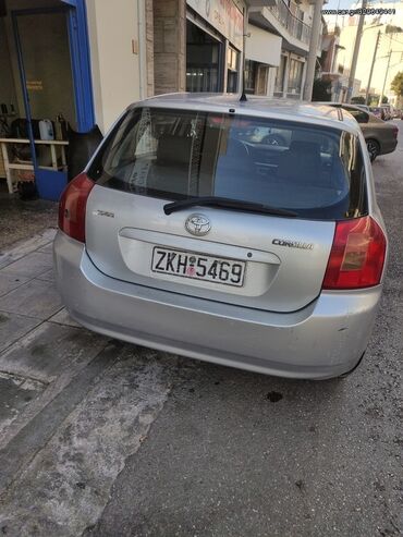 Οχήματα: Toyota Corolla: 1.4 l. | 2004 έ. Χάτσμπακ