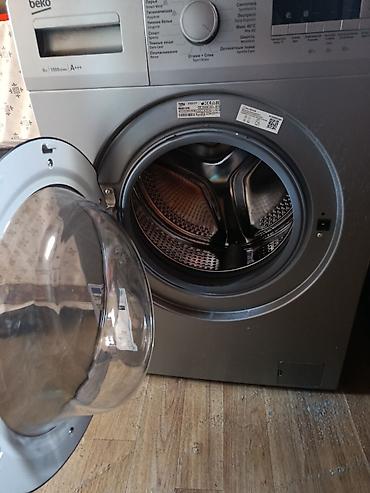 maşin manitoru: Beko önyükləməli paltaryuyan maşın - Model: Beko WUE8612CSX0 (etiket — 4