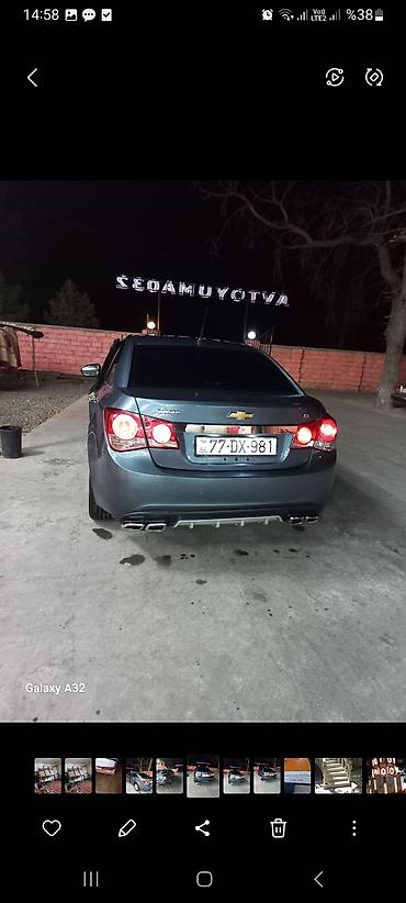 07 2012: Chevrolet Cruze: 1.4 l | 2012 il 4 km Hetçbek — 5