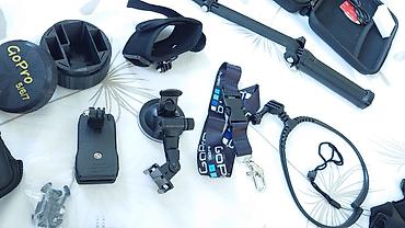 Видеокамеры: Экшн‑камера GoPro HERO7 Black 90% ОТЛИЧНОЕ Ключевые особенности: - — 9