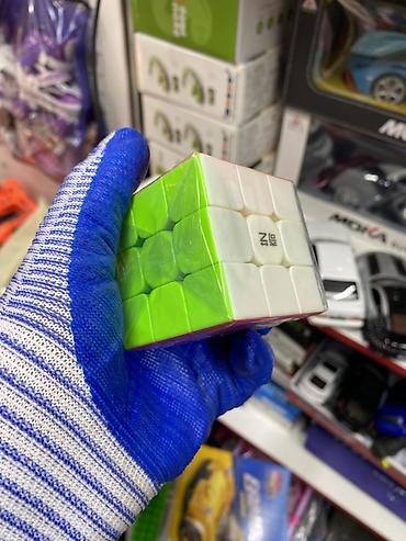 3d пластик: Кубик-головоломка 3x3 без наклеек. Яркая классическая головоломка с — 2
