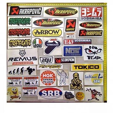 od m: Nalepnice - za motore - 421 📌 opis: samolepljive nalepnice izrađene — 1