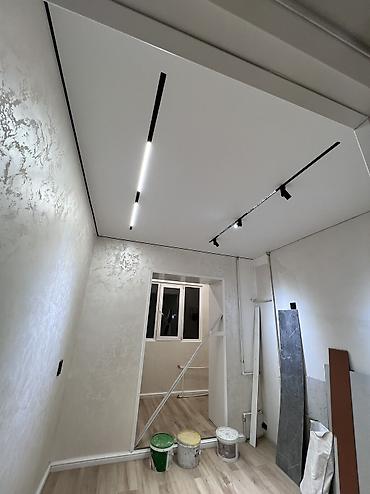 Натяжной потолок: Натяжной потолок Матовое Бесплатная консультация, Гарантия, Бесплатный замер — 13