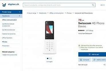 Fiksni telefoni: Bežični fiksni telefon sa bazom – moderni dizajn i kolor ekran - — 14