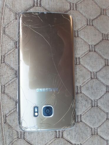 telefon ekrani: Samsung Galaxy S7 Edge, 32 GB, rəng - Qızılı, Zəmanət, Sensor, Barmaq izi