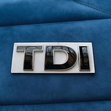 auto gume crni petak: TDI crni znak samolepljvi za VW vozila — 1