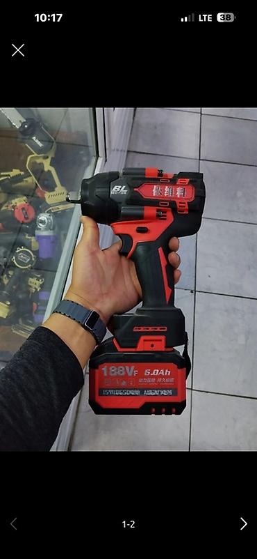 Аккумуляторный ударный гайковерт BL Motor 1/2" Основные