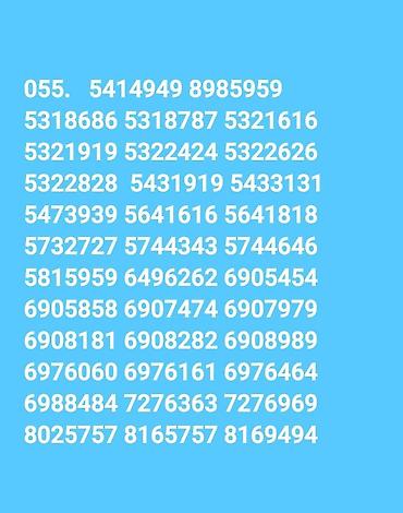 bakcel gizli zeng: Nömrə: ( 050 ) ( 8996633 ), Yeni — 3