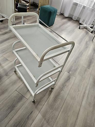 lampa satışı: Tibbi/estetik istifadə üçün rahat servis arabası və stendli lupa — 2