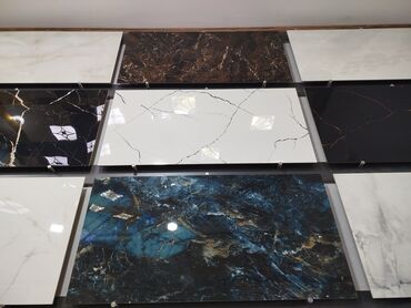 kafel metlağ: Mərmər naxışlı böyük ölçülü keramika/plastik plitələr vitrin seçimi