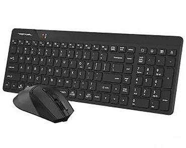 Tastature: Bežični set tastatura + miš – Fstyler QuietKey - Komplet sadrži tanku — 13