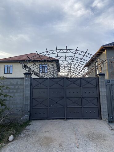 Сварка: Делаем Навес навес сварка Перилы рещетка — 25