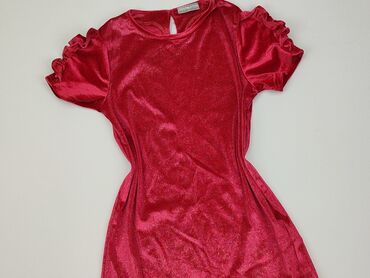 czerwona długa sukienka: Sukienka, Destination, 10 lat, 134-140 cm, stan - Bardzo dobry