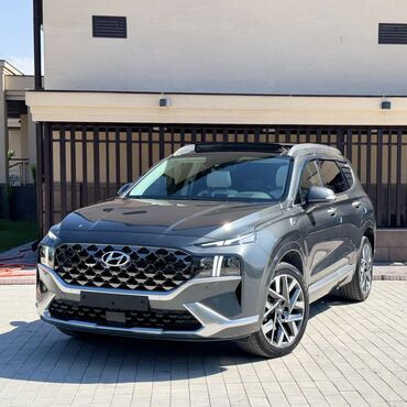 hyundai сантафе: Hyundai Santa Fe: 2021 г., 2.2 л, Робот, Дизель, Внедорожник