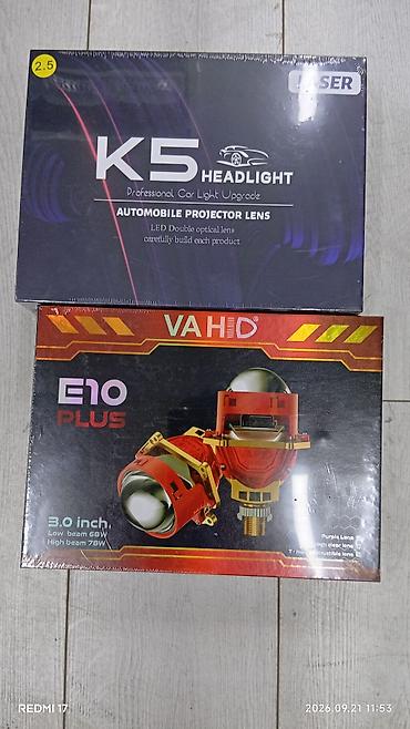 морнинг фара: Автомобильные световые модули (линзы-проектора) 1) K5 Headlight — — 2