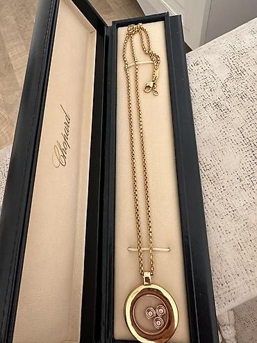 irşad smart saatlar: Boyunbağı, Chopard, Sarı qızıl, 750 Əyar — 1