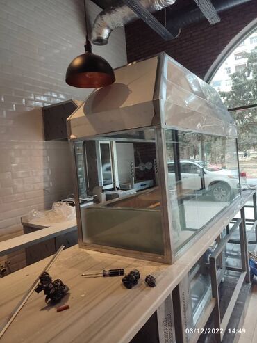 Restoran manqalları: Manqallar paslanmaz poladdan bütün növ restoran mətbəx — 13