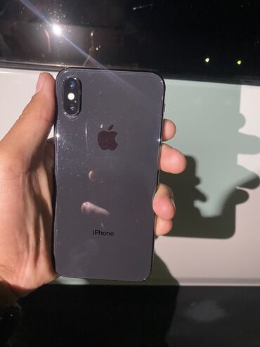 запчасти на айфон xs: IPhone Xs, Б/у, 256 ГБ, Черный, Чехол, 88 %