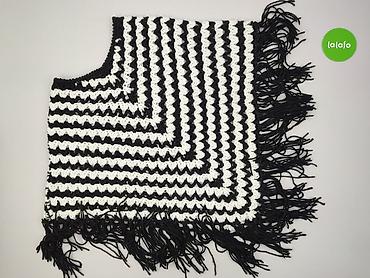 dredy: Hand Knitted, Ponczo damskie, rozmiar One size — 3