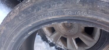 зимние шины на одиссей: Шины 215 / 50 / R 17, Б/у, Комплект, Легковые, Япония, Bridgestone