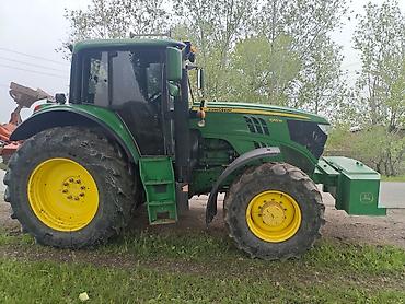 Тракторы John Deere: Трактор John Deere 6155M, колесная формула 4x4. Основные — 5