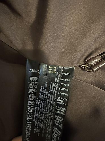 tuklu geyim: Dəri kurtka, Massimo Dutti, XS — 3
