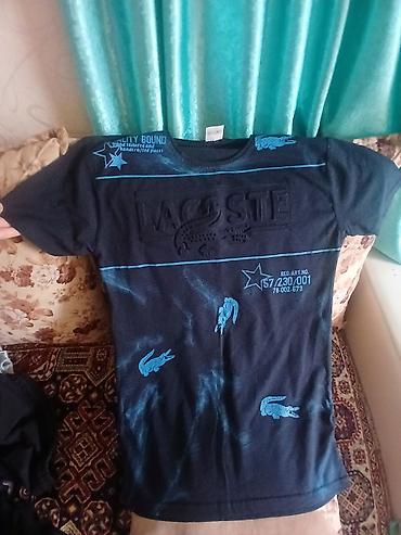 Kişi geyimləri: Futbolka, Lacoste, XL, rəng - Qara — 1