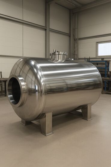 Baklar və çənlər: Elit Nerj Dekor – sənaye üçün paslanmayan polad avadanlıq və metal — 3