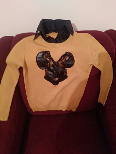 Рубашки и блузы: S (EU 36), M (EU 38), цвет - Желтый