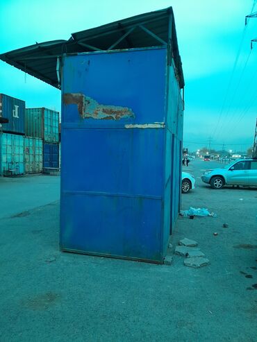 продаю дом контейнер: Металлический торговый киоск/павильон - Каркас и стены из металла