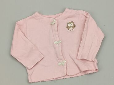 granatowy sweterek dla niemowlaka: Bluza, 3-6 m, stan - Dobry