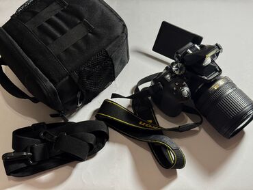 машина камера: 📍 Зеркальная камера Nikon D5300 с китовым объективом 18–55mm VR II ✔