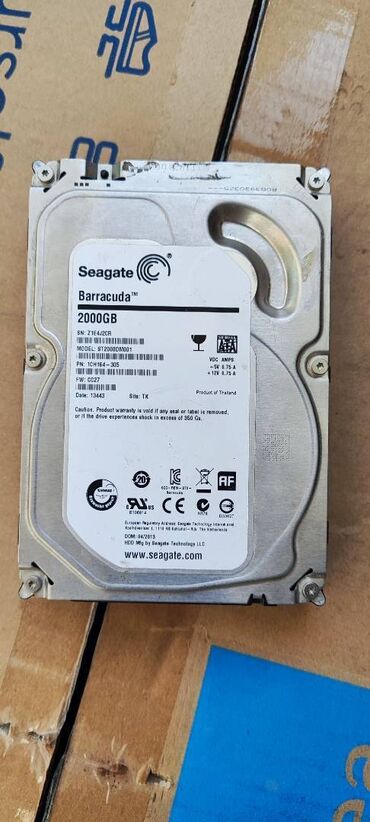 жесткий диск для ноутбука: Sərt disk (HDD) Seagate, 2 TB