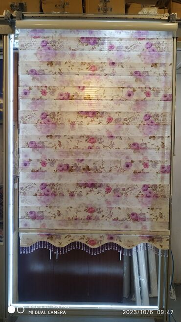 Jalüzlər: Zebra stor pliccell dikey tül fon perde Topdan ve perakende satış — 12