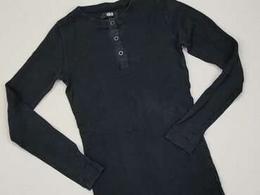 czarne bluzki z długim rękawem hm: Bluzka Damska, L, stan - Dobry