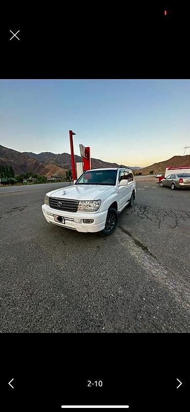 a8 d2: Toyota Land Cruiser: 2001 г., 4.5 л, Автомат, Газ, Внедорожник — 2