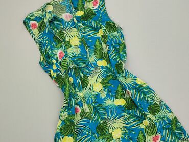 Sukienki letnie: Sarafan S (EU 36), stan - Dobry, wzór - Print, kolor - Kolorowy