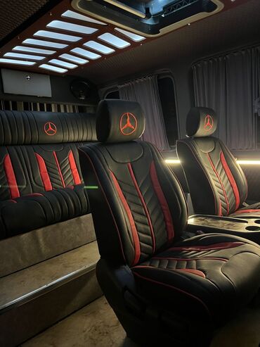 mercedes sprinter пассажирский: Перетяжка салона