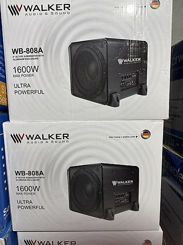 car audio: Активный сабвуфер Walker Audio & Sound WB-808A - Тип: активный — 4