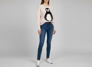 sweter monki: Internacionale, Sweter damski, rozmiar S