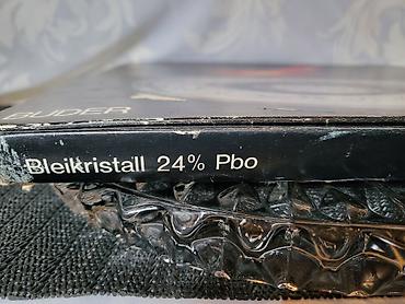 koktel set cena: Plato nov iz 80ih.godina,kristal,led kristal za torte,kolace. Nov — 3