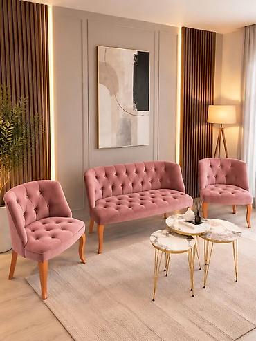 namestaj ada: Set tapaciranog klub nameštaja – 3 dela Opis: - Elegantni set za — 6