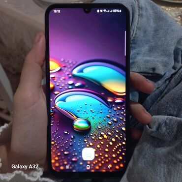 telofon: Samsung Galaxy A24 4G, 128 GB, rəng - Bənövşəyi, Barmaq izi