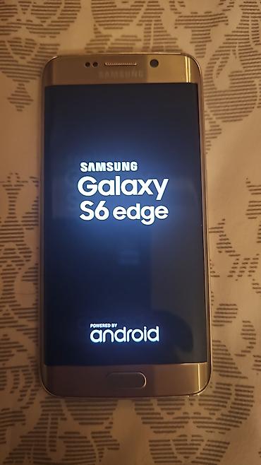 sam agac: Samsung Galaxy S6 Edge, 32 GB, rəng - Qızılı, İki sim kartlı — 1