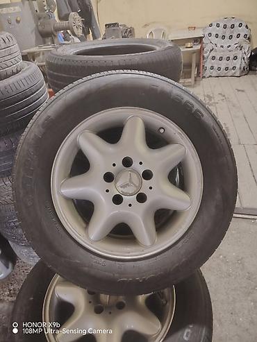 275 40 18: İşlənmiş Disk təkər Mercedes-Benz 205 / 65 / R 15, 5 Boltlu — 1