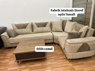 2 ci əl mebellər: Künc divan, Yeni, Açılan, Bazalı, Parça, Şəhərdaxili pulsuz çatdırılma