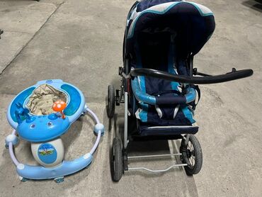 продаю связи с переездом: Детский ходунок и коляска продается!!! Состояние очень хорошее! Цвет