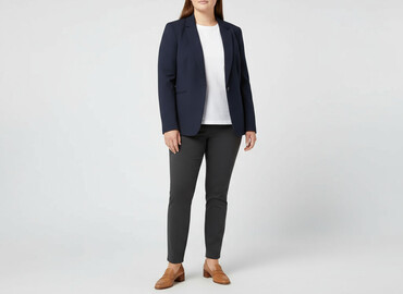 h m spodnie z rozszerzanymi nogawkami: H&M, Women's blazer, size XL