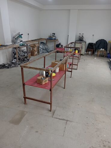 PVC dəzgahları: PVC/alüminium qapı-pəncərə istehsalı üçün tam avadanlıq paketi — 1